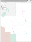 Lincoln Wall Map Premium Style