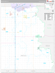 Lincoln Wall Map Premium Style