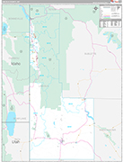 Lincoln Wall Map Premium Style