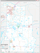 Lonoke Wall Map Premium Style