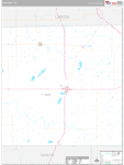 Lynn Wall Map Premium Style