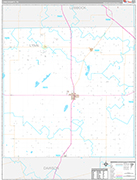 Lynn Wall Map Premium Style