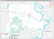 Madison Wall Map Premium Style