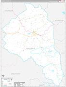 Magoffin Wall Map Premium Style