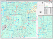 Marion Wall Map Premium Style
