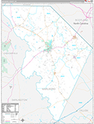 Marlboro Wall Map Premium Style