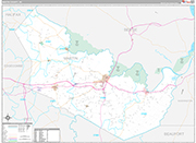 Martin Wall Map Premium Style