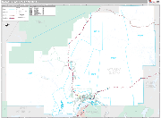 Matanuska-Susitna Wall Map Premium Style