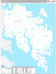 Mathews Wall Map Premium Style