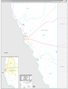 Maverick Wall Map Premium Style