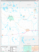 McLeod Wall Map Premium Style