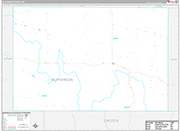 McPherson Wall Map Premium Style