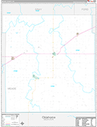 Meade Wall Map Premium Style