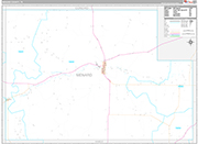 Menard Wall Map Premium Style