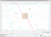 Miller Wall Map Premium Style