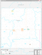 Miner Wall Map Premium Style