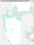 Mohave Wall Map Premium Style