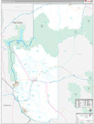 Mohave Wall Map Premium Style