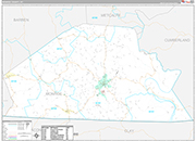 Monroe Wall Map Premium Style