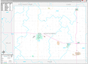 Montgomery Wall Map Premium Style