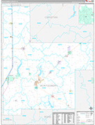 Montgomery Wall Map Premium Style