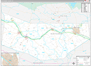 Montgomery Wall Map Premium Style