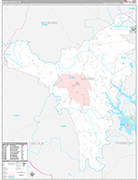 Moore Wall Map Premium Style