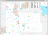 Morrison Wall Map Premium Style