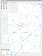 Morrow Wall Map Premium Style