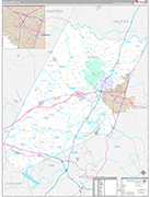 Nash Wall Map Premium Style
