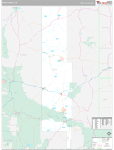 Navajo Wall Map Premium Style