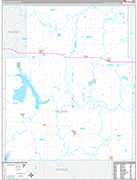 Nelson Wall Map Premium Style