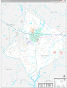 Newton Wall Map Premium Style