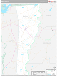 Newton Wall Map Premium Style