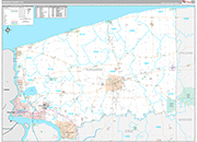 Niagara Wall Map Premium Style