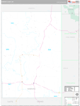 Niobrara Wall Map Premium Style