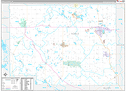 Noble Wall Map Premium Style