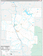 Noble Wall Map Premium Style