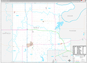 Noble Wall Map Premium Style