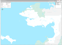 Nome Wall Map Premium Style