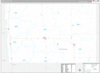 Norman Wall Map Premium Style