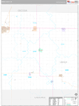 O'Brien Wall Map Premium Style