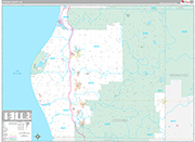 Oceana Wall Map Premium Style