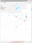 Otero Wall Map Premium Style