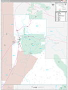 Otero Wall Map Premium Style