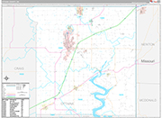 Ottawa Wall Map Premium Style