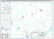 Outagamie Wall Map Premium Style