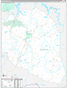 Overton Wall Map Premium Style