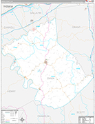 Owen Wall Map Premium Style