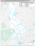 Oxford Wall Map Premium Style